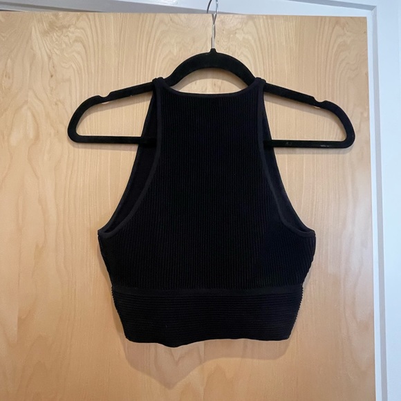 Aritizia Babaton Stefano Sculpt Knit Tank, Black, sz S - Picture 4 of 6